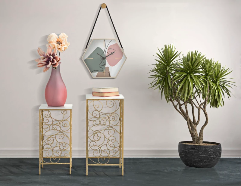 Mauro Ferretti Suport De Telefon In Spirala Coppia Cm 34X34X70-29X29X60
