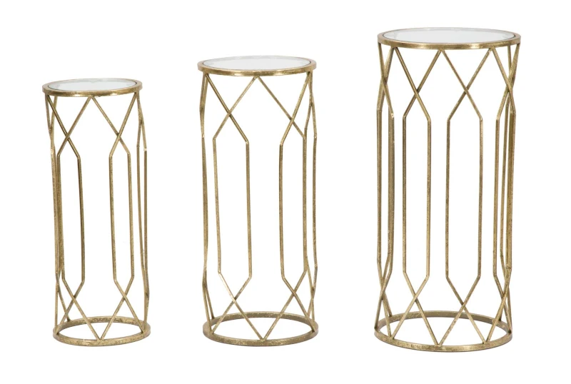 Mauro Ferretti Masa de cafea TUNIS TRIS CM Ø 32X71-28X65-23X61