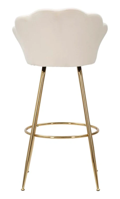 Mauro Ferretti Scaun de bar VIENNA CREAM CM 55X53X110