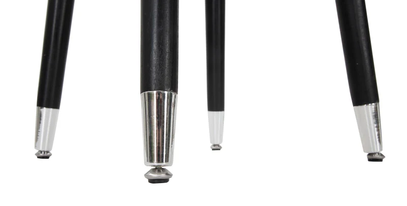 Mauro Ferretti Scaun de bar PARIS Gri/Argintiu CM Ø 35X74