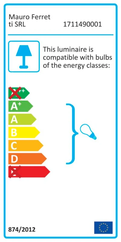 Mauro Ferretti Lampa De Masa Darky Silver Cm Ø 28X56