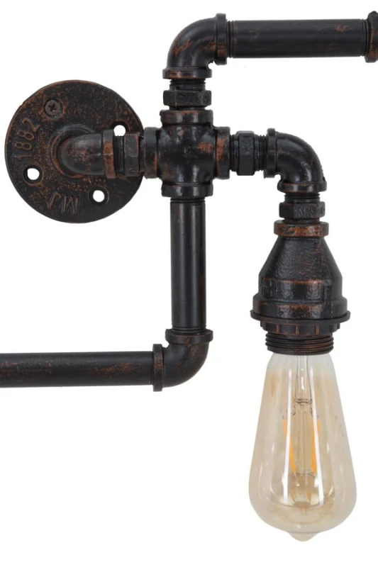 Mauro Ferretti Lampa de perete MANHATTAN cu 5 lumini CM 100X8X34