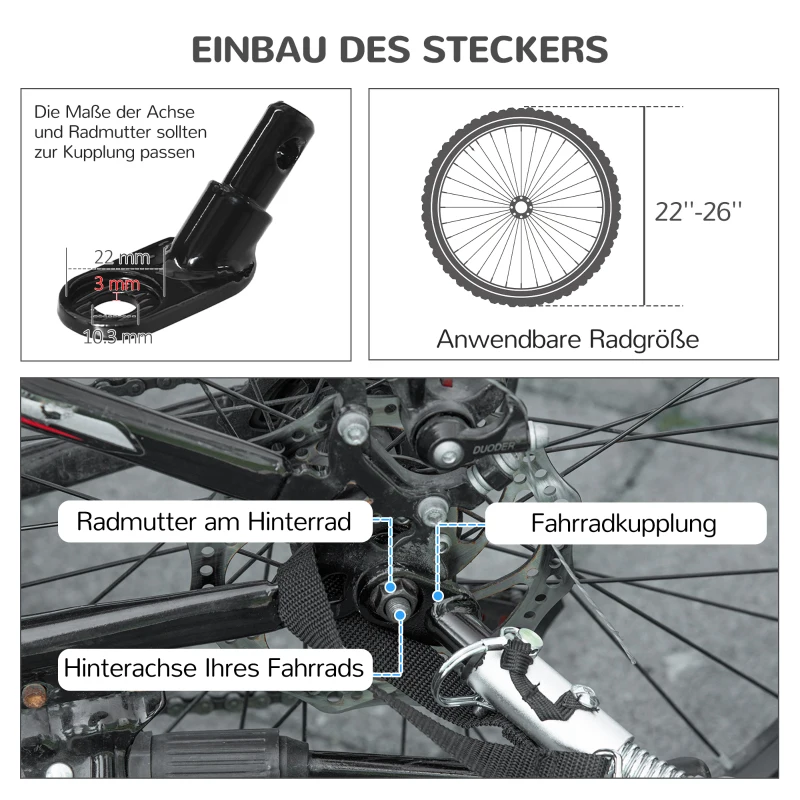 PawHut hondenaanhanger, vouwfietsaanhanger, hondenaanhanger, geel