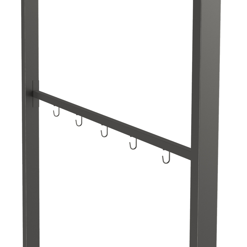 Outsunny grill paviljoen BBQ paviljoen grill paviljoen tuintent vlamvertragend dak