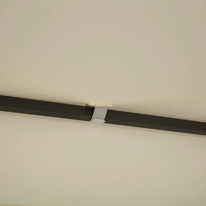 Outsunny Acoperiș de Schimb Impermeabil pentru Gazebo pentru Grădină Dublu Strat 3x4m