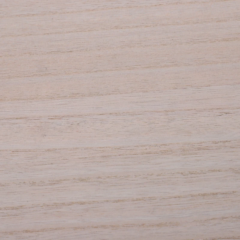 HOMCOM Coffee Tables Set of 2, Side Tables with Metal Frame, End Tables for Living Room, Bedroom - Gold Color Base