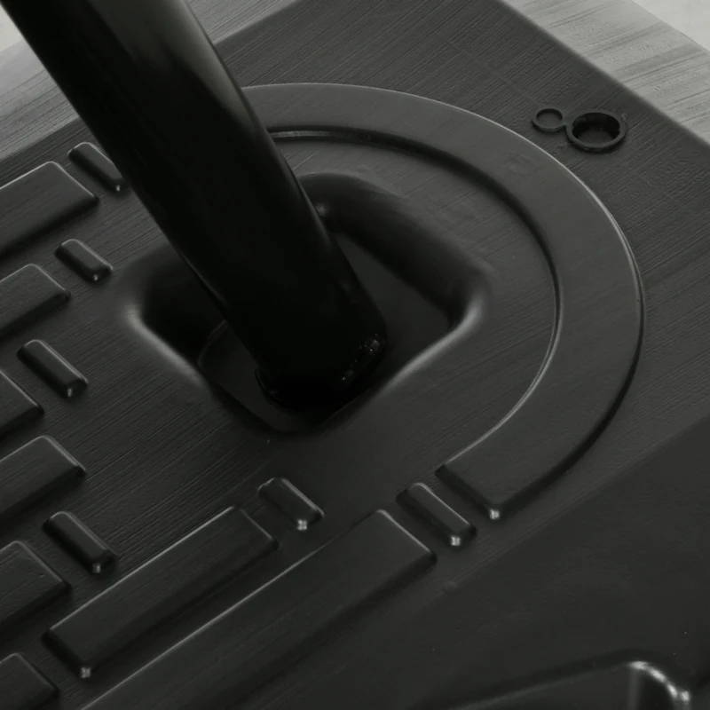 SPORTNOW Stojak na koszykówkę 293-350 cm, kosz do koszykówki ze stojakiem, rolki ze stali