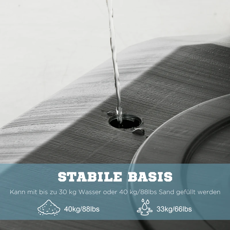 SPORTNOW Stojak na koszykówkę 293-350 cm, kosz do koszykówki ze stojakiem, rolki ze stali