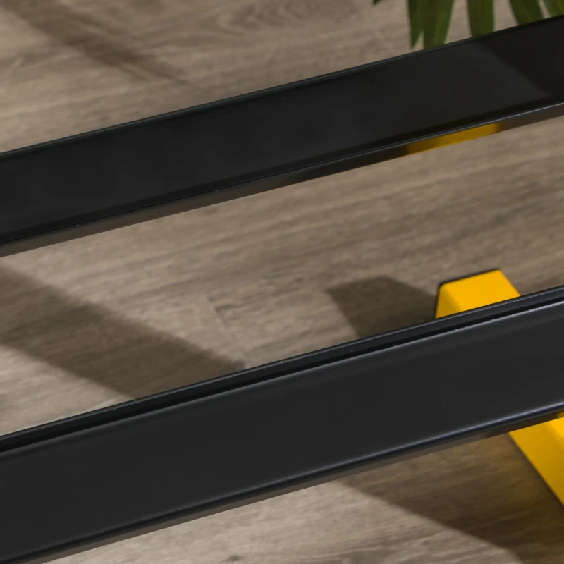 SPORTNOW Stojak na hantle, dwupoziomowy stojak na hantle krótkie, stojak na hantle do 270 kg