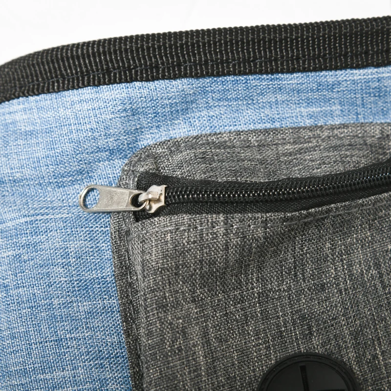 PawHut 5-delige behendigheidsset, inclusief springhorde, springring, frisbee, in hoogte verstelbaar, met draagtas