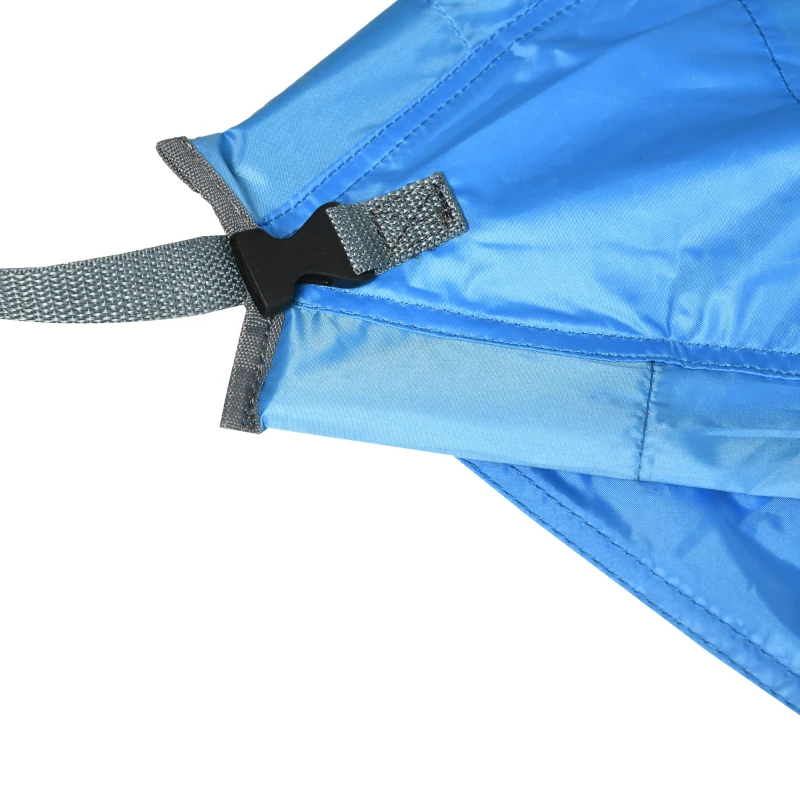 Outsunny Zonnescherm voor zwembaden, eenvoudig in te stellen, instelbare positie, UV-bescherming, blauw, 3,6 x 1,75 x 1,2 m