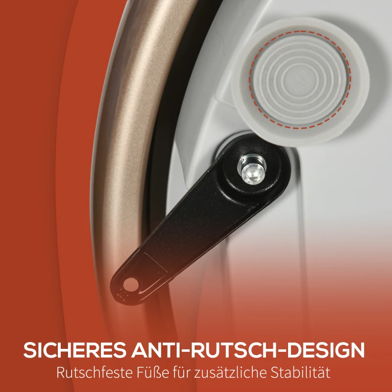 SPORTNOW Wibracyjna płyta 200 W urządzenie do treningu z taśmami ekspanderów, pilotem zdalnego sterowania