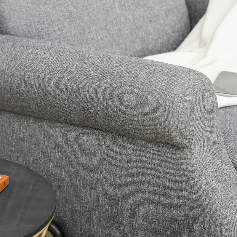 Fotel podnoszony z funkcją wstawania fotel telewizyjny z funkcją leżenia tkanina kolor kremowy/szary