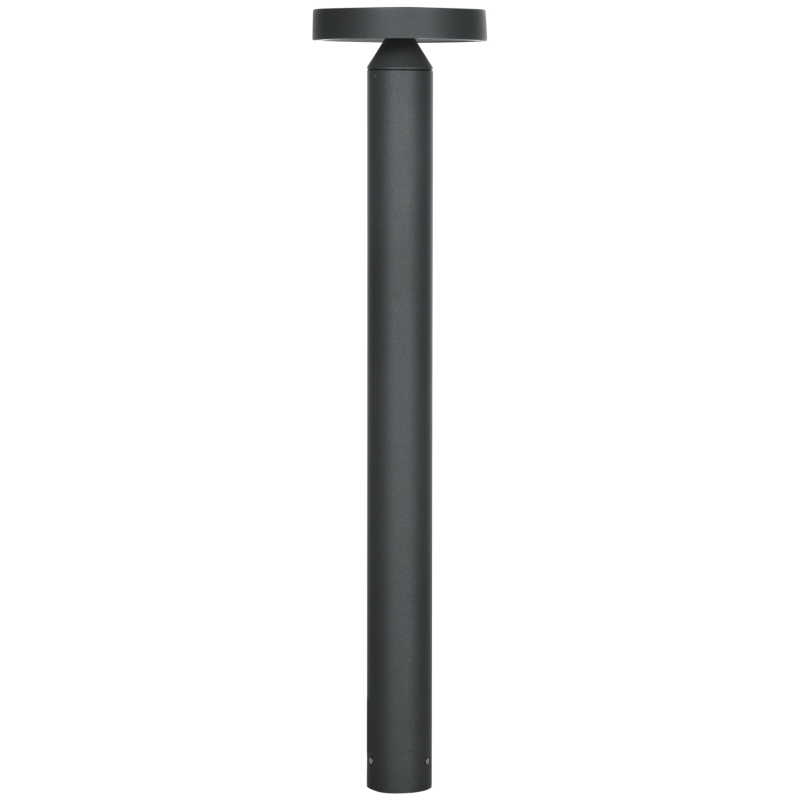 MONZANA Buitenlamp Roestvrij Staal 100 Cm - IP44, E27, Antraciet, Tuinverlichting