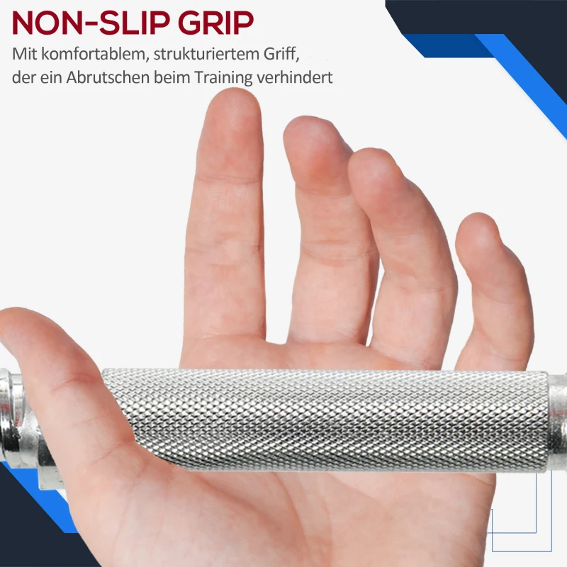 HOMCOM Zestaw hantli 40 kg, zestaw hantli ze stali 2 sztuki, czarny