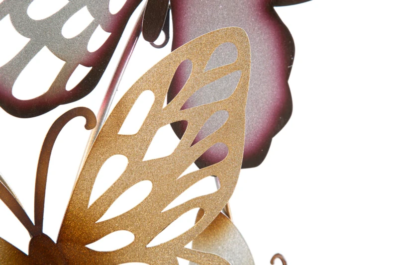 Mauro Ferretti Panou De Perete Fluture Gold/Bordeaux C Cm 59,5X4X111,5