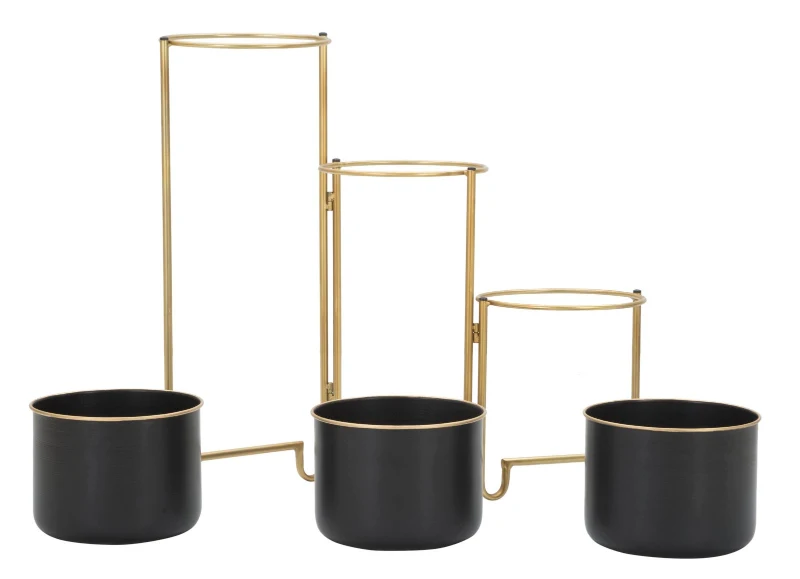 Mauro Ferretti PERECHE MESE CU 3 COSURI GOLDY CM 68X22,5X55