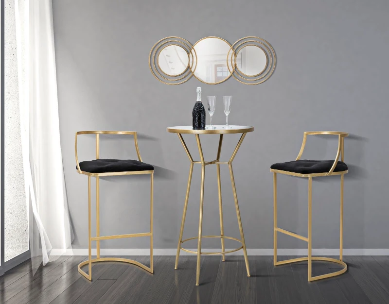 Mauro Ferretti TABURET DE BAR ISTANBUL CM Ø 45X90