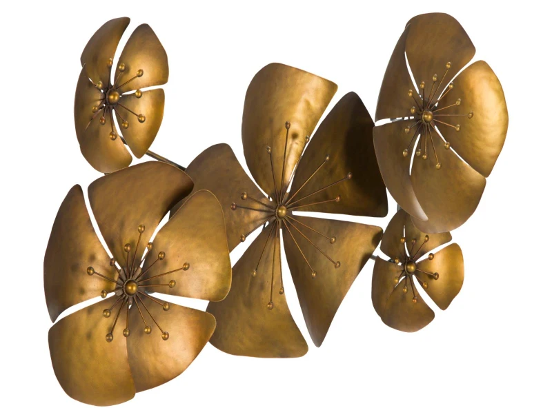 Mauro Ferretti Panou Fier Floare Goldy -A- Cm 94X6X50