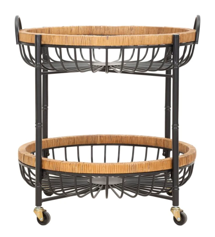 Mauro Ferretti CARUCIOR CU COS DUBLU CU ROTI CM 57X55,5X62,5