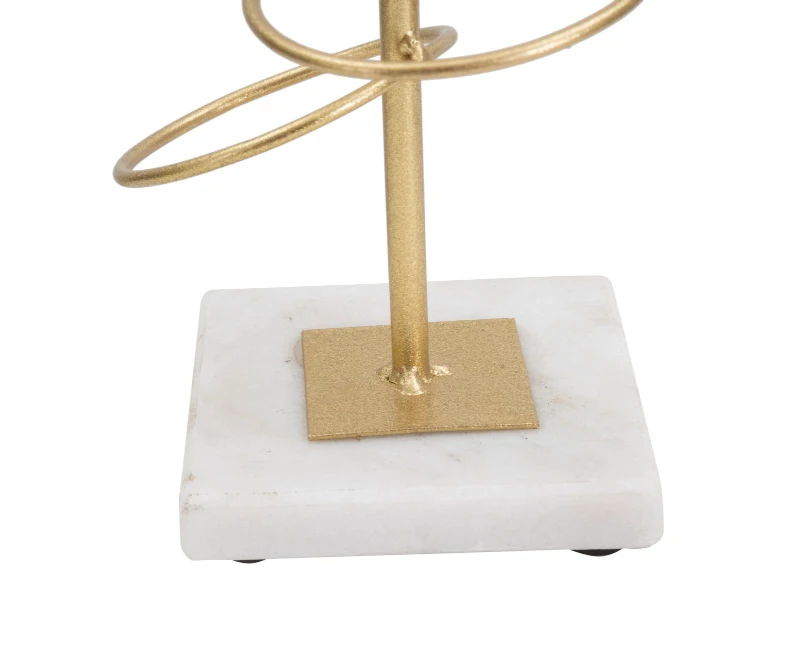 Mauro Ferretti SUPORT LUMANARE INELE CM 14X13X50,5