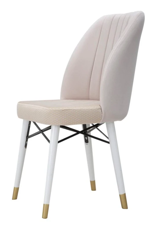 Mauro Ferretti SET SCAUNE BELLA CREM 2BUC CM 50X49X92,5