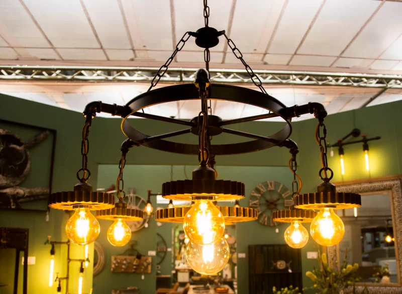 Mauro Ferretti Candelabru In Stil Industrial Cm Ø 85X30