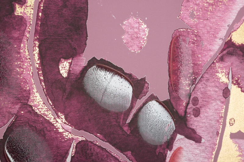 Mauro Ferretti IMPRIMEU PICTAT FRUNZE INCHIS CM 80X3X120