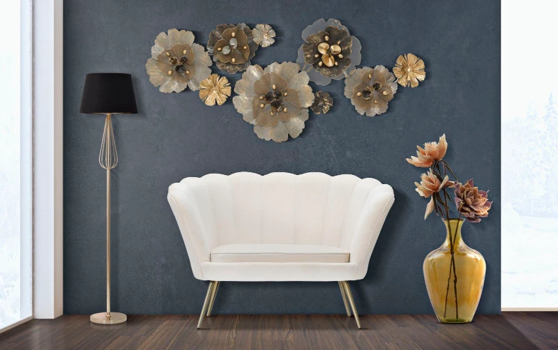 Mauro Ferretti CANAPEA VIENNA CREM CM 130X74X84