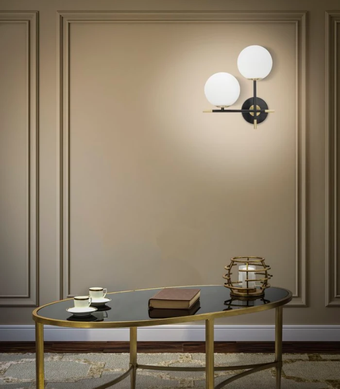 Mauro Ferretti LAMPĂ DE PERETE DARKY DUBLA CM 30x17x35