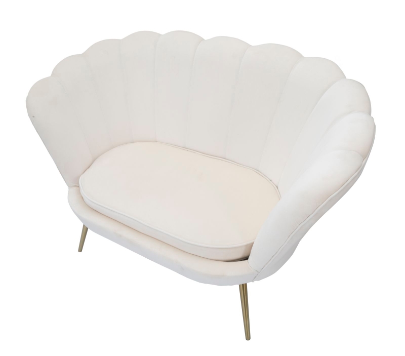 Mauro Ferretti CANAPEA VIENNA CREM CM 130X74X84