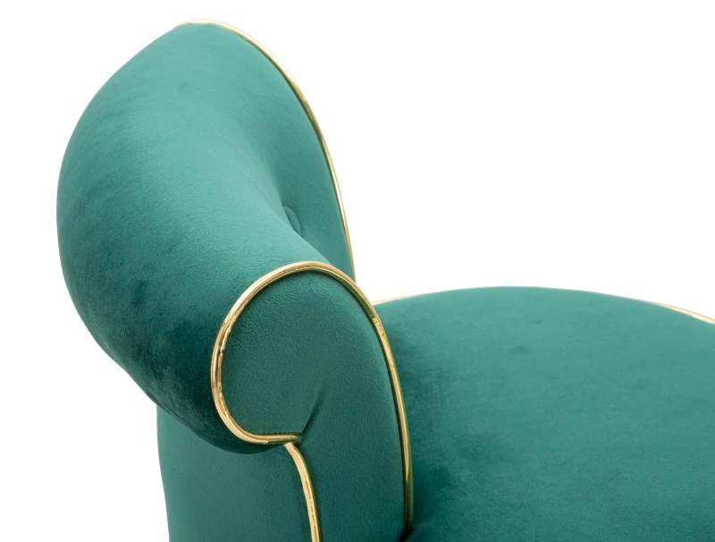 Mauro Ferretti TABURET DE BAR LUXY CREM CM 46X48X96