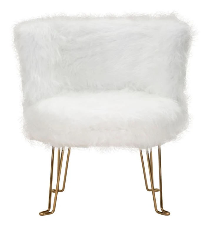 Mauro Ferretti Fotoliu HACIL ALB CM 73X64X77