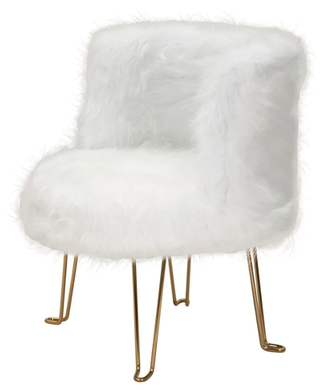 Mauro Ferretti Fotoliu HACIL ALB CM 73X64X77