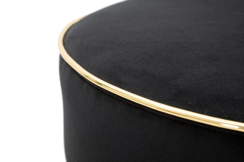 Mauro Ferretti Taburet De Bar Luxy Negru Cm 46X48X96