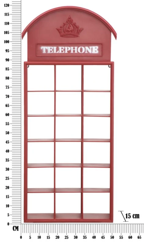 Mauro Ferretti RAFTURI CABINA TELEFONICA AVISOR CM 52X15X120