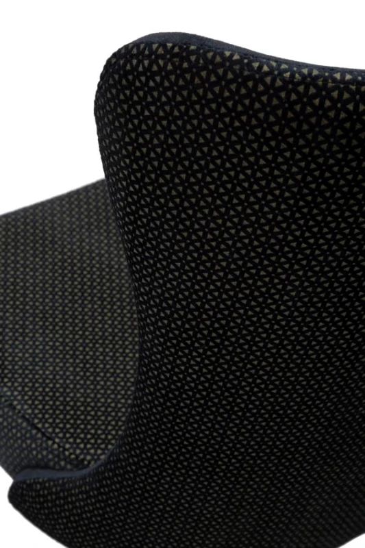 Mauro Ferretti Set Scaune Mimoza Negra 2Buc Cm 40X65X99