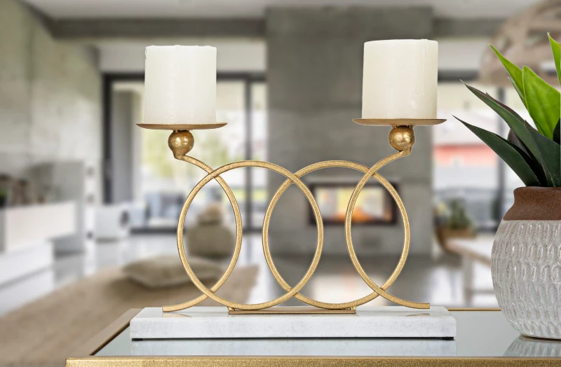 Mauro Ferretti SUPORT LUMANARE INFINITY CM 30X9X20