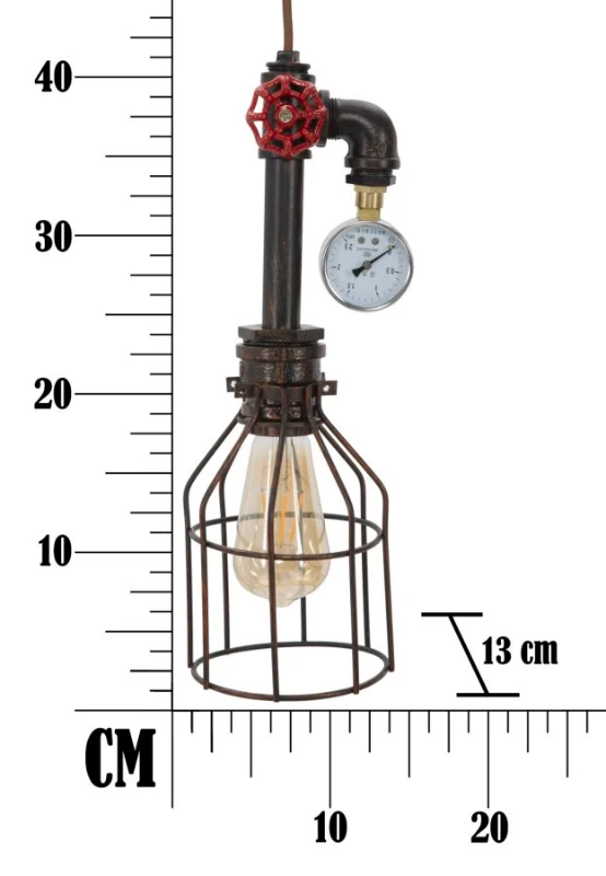 Mauro Ferretti CANDELABRU MANHATTAN SIMPLY CM Ø 13X41