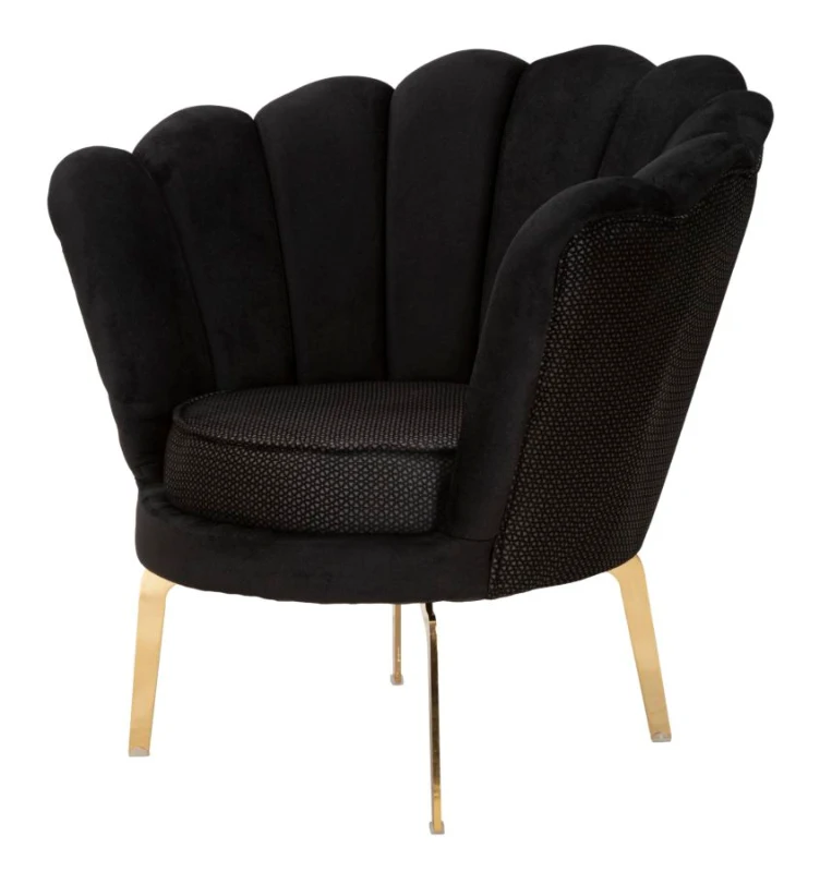 Mauro Ferretti Fotoliu VIENNA PLUS NEGRU CM 83X76X78