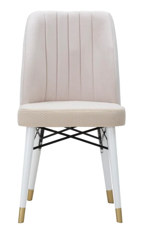 Mauro Ferretti SET SCAUNE BELLA CREM 2BUC CM 50X49X92,5