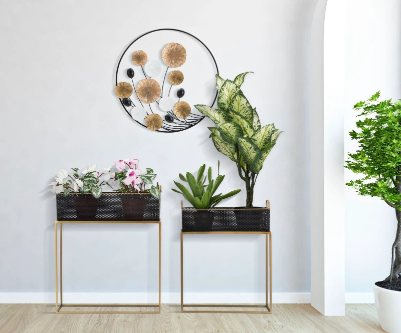 Mauro Ferretti PERECHE MESE CU COS CM 60X23X73,5-51X20X64