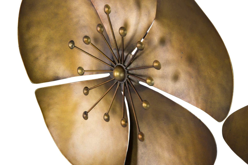 Mauro Ferretti Panou Fier Floare Goldy -A- Cm 94X6X50