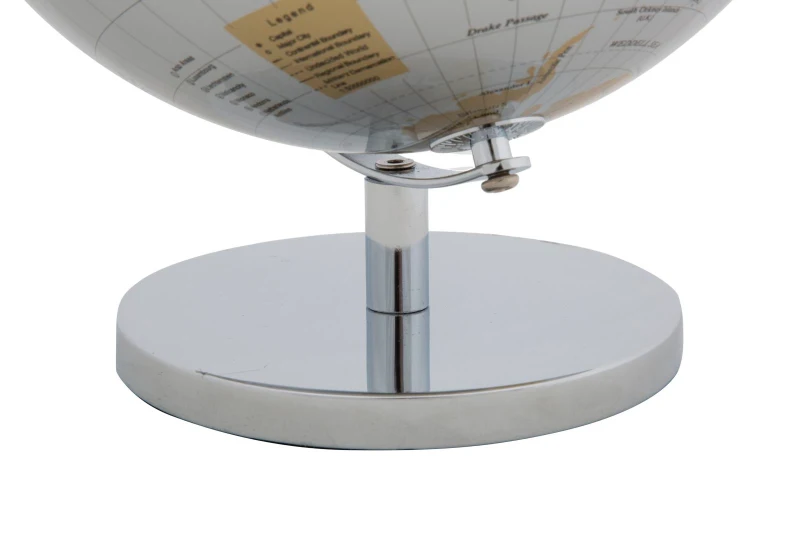 Mauro Ferretti GLOBUL LUMII NOI ARGINTIU CM Ø 25X34