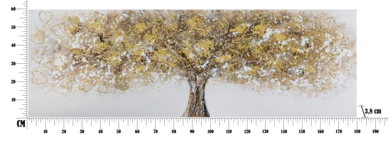 Mauro Ferretti Pictura Pe Panza Super Arbore -A- Cm 180X3,8X60