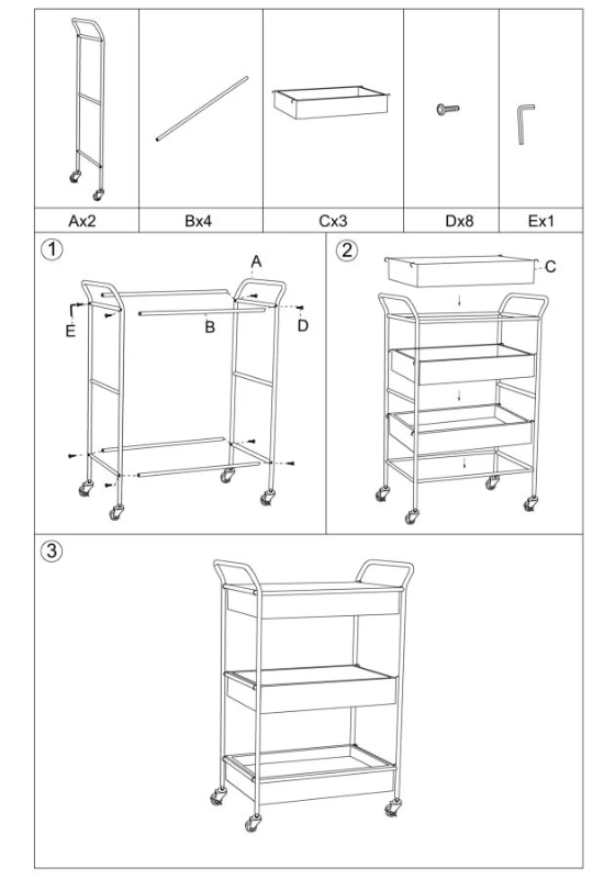 Mauro Ferretti Carucior FASHION CM 56X37X81
