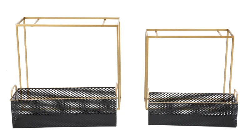 Mauro Ferretti PERECHE MESE CU COS CM 60X23X73,5-51X20X64