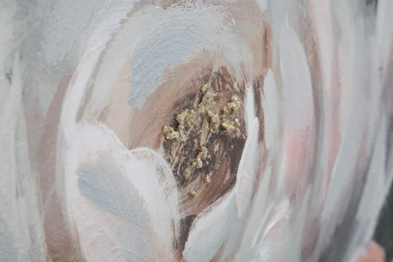 Mauro Ferretti PICTURA PE PANZA ROSU FLOWY -B- CM 120X3,7X60