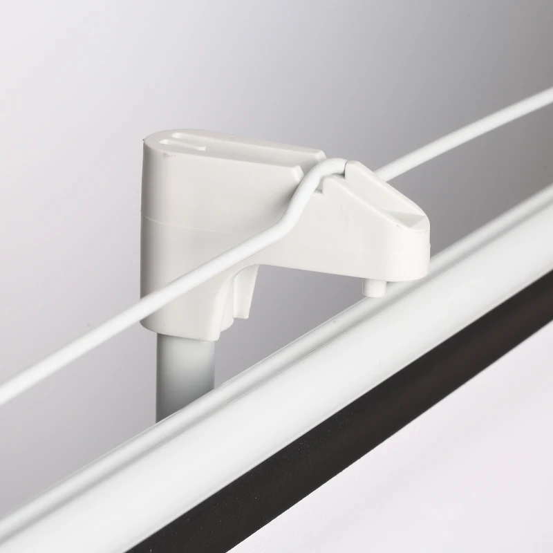 HOMCOM Schermo di Proiezione 120 Pollici con Treppiedi Formato 4:3