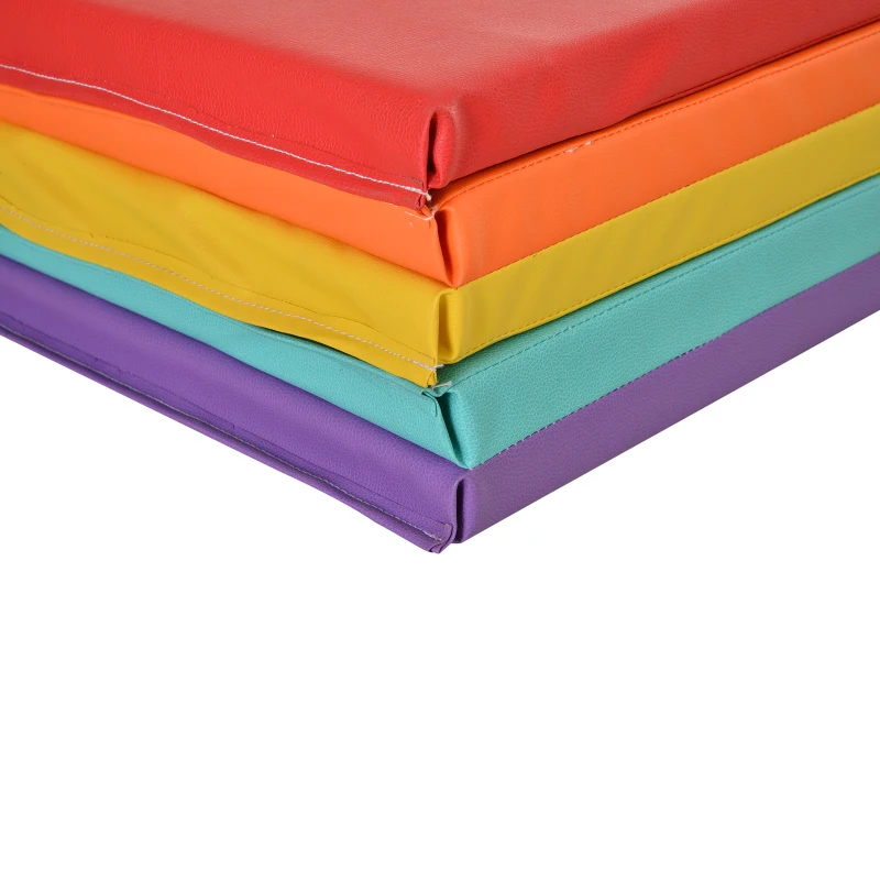 HOMCOM Mat Fitness pentru Sala si Acasa 5 Panouri Pliabile 195x76x3cm